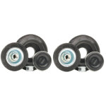 Deux coupelles amortisseurs avants - renault clio i (bc57 , 5357 ) williams (bc57m) 01 / 1994>09 / 1998 ...