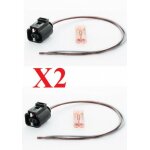 Deux kits de r�paration faisceau plaque immatriculation - volkswagen new beetle cabriolet 1. 8 t 09 / ...