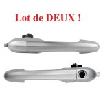 Deux poign�es de porti�res int�rieures avants chrom�es - alfa romeo 147 1. 9 jtd 136 01 / 2001 - 03 / ...