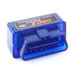 Diagnostic interface elm327 obd2 ii bluetooth car auto outil scanner obd2 bleu