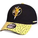 Difuzed - pokemon : pika badge - casquette - noir et jaune Difuzed - pokemon : pika badge - casquette - noir et jaune