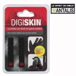 Digiskin autocollants x 5 2 tailles pour rendre tous les gants tactiles