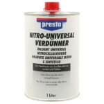 Diluant - universel - nitrocellulosique - pour diluer les vernis nitro - presto - 1l