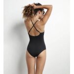 Dim maillot de bain menstruel 1 pi�ce noir flux l�ger a moyen dim protect