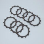 Disque embrayage garnis tecnium pour moto suzuki 400 gs bi cylindre 1981 a 1983
