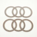 Disque d embrayage lisse x6 trw pour moto yamaha 125 dtmx 1989 mes317 - 6
