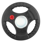 Disque d'halt�re a trois trous, accessoire pour halt�rophilie, noir, 2, 5 kg, 2025