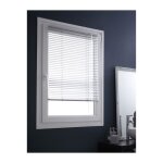 Domdeco store vnitien aluminium sans perage - gris clair - 67x150 cm