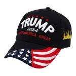 Donald trump 2024 casquette camouflage drapeau usa casquettes de baseball garder l'amrique un nouveau ...