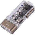 Dool - angel eyes e8u edc flashlight 700 lumen, porte - cls aaa rechargeable avec lumire latrale multifonct ...