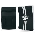 Dorawon, bouclier de frappe pao incurvé krabi, noir et blanc Dorawon, bouclier de frappe pao incurvé krabi, noir et blanc