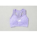 Dorawon, brassi�re fitness marl taille l, violet