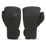 Dorawon, gants de boxe cuir competition black taille 10oz, noir