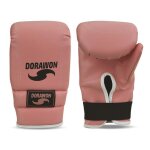 Dorawon, gants sac de frappe femme lady, rose, taille m