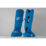 Dorawon, protge tibias et pieds pour karat tokyo taille m, bleu