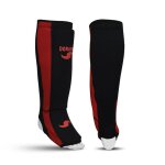 Dorawon, prot�ge tibias et pieds kyoto, noir et rouge, taille m