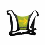 Dossard gilet led clignotants - bretelles ajustables - tlcommande sans - fil pour cycliste velo moto ...