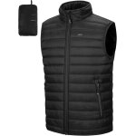 Doudoune sans manches homme gilet ext�rieur packable, veste matelass�e et chaude, col montant manteaux, ...