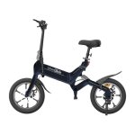 Draisienne electrique urbanglide linx 160 600 w bleu et noir