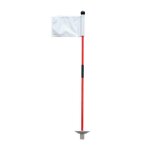 Drapeau de golf professionnel en nylon portable, aide a l'entraînement de golf, pôle de trou, drapeaux ... Drapeau de golf professionnel en nylon portable, aide a l'entraînement de golf, pôle de trou, drapeaux ...