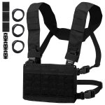 Dulmk5 chest rig micro ning chassis placard, poudres triple magazine, plaque de glaplate pour la chasse, ...