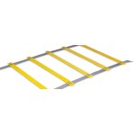 Dunlop echelle d'agilit� 4 m�tres - equipement d'entra�nement de football - piquets de terre et sac de ...