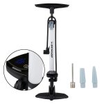 Dunlop pompe v�lo num�rique - avec manom�tre digital - compatible schrader presta dunlop valve - 120 ...
