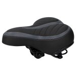 Dunlop selle de v�lo gel - v�lo de ville - confortable - ergonomique - 26 x 23 cm - noir