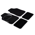 Dunlop tapis de sol set 4 pices 2 tapis 66 x 44 cm 2 tapis 28 x 42 cm talonnire renforce anti - drapant ...