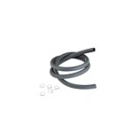 Durite essence teknix 5x10 noir (1 metre) livre avec 5 collier