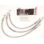 Durite de frein avant bihr pour moto kawasaki 750 zr7 1999 - 2003 neuf