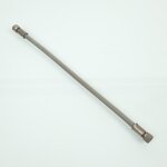 Durite de frein aviation fe longueur 275mm sans raccord banjo pour moto neuf