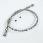 Durite de frein aviation longeur 525mm sans raccord banjo pour moto scooter quad