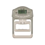 Dynamom�tre electronique de main - testeur de force de pr�hension ajustable et pr�cis gris