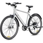 Dyu stroll 1 siver e - bike 27. 5 , avec pneus 700 x 38c cst, batterie amovible 36v 9ah, 250w, 25km / ...