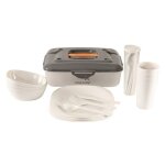 Easy camp cerf picnic box m ustensile de camping plastique 4 personne(s) r�gler