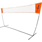 Easy filet de badminton ¿ filet multifonction d'ext�rieur r�glable en hauteur, 350 x 155 cm
