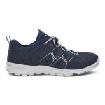 Ecco terra cruise lt chaussures de marche randonne baskets hommes couleur marine / concrete taille 45 ...