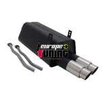 Echappement sport e36 325i 2x76mm perf