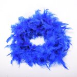 Echarpe en plumes d'autruche multicolores, 2m, vtements pour mariage, saint valentin, dcoration de ...