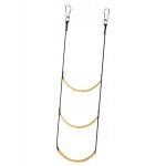 Echelle de corde pliante pour bateau ponton echelle d'embarquement auxiliaire portable