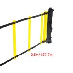 Echelle d'entraînement d'agilité, 3. 5m, jaune, equipement de sport pour le football, saut de vitesse ... Echelle d'entraînement d'agilité, 3. 5m, jaune, equipement de sport pour le football, saut de vitesse ...