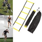 Echelle de rythme entrainement football echelle entrainement 12 feuille 6m avec sac de transport Echelle de rythme entrainement football echelle entrainement 12 feuille 6m avec sac de transport