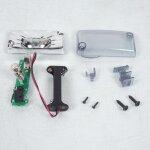 Eclairage de courtoisie a piles e106 pour top case givi v46 monokey pour moto