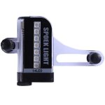 Eclairage professionnel de vélo a 14 led pour roues, accessoires de cyclisme, etanche ipx5 Eclairage professionnel de vélo a 14 led pour roues, accessoires de cyclisme, etanche ipx5