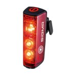 Eclairage velo feu ar automatique & stop sigma blaze recharge usb + flash