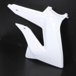 Ecope droite p2r pour moto derbi 50 senda drd 2011 a 2020 blanc brillant neuf