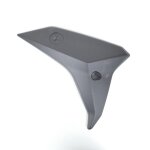 Ecope de radiateur gauche noir mat pour moto yamaha 900 tracer b5c2835u00p0 neuf