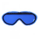 Ecran double ventil� bleu pour masque lunette cross smith sonic moto quad neuf