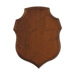 Ecusson chasse troph�e ch�ne cir� 34x28cm